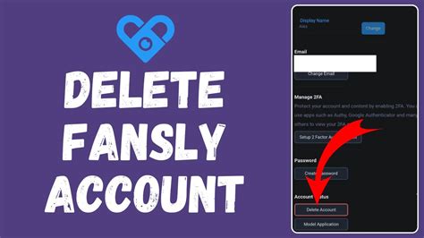 How to Delete Fansly Account (2024)